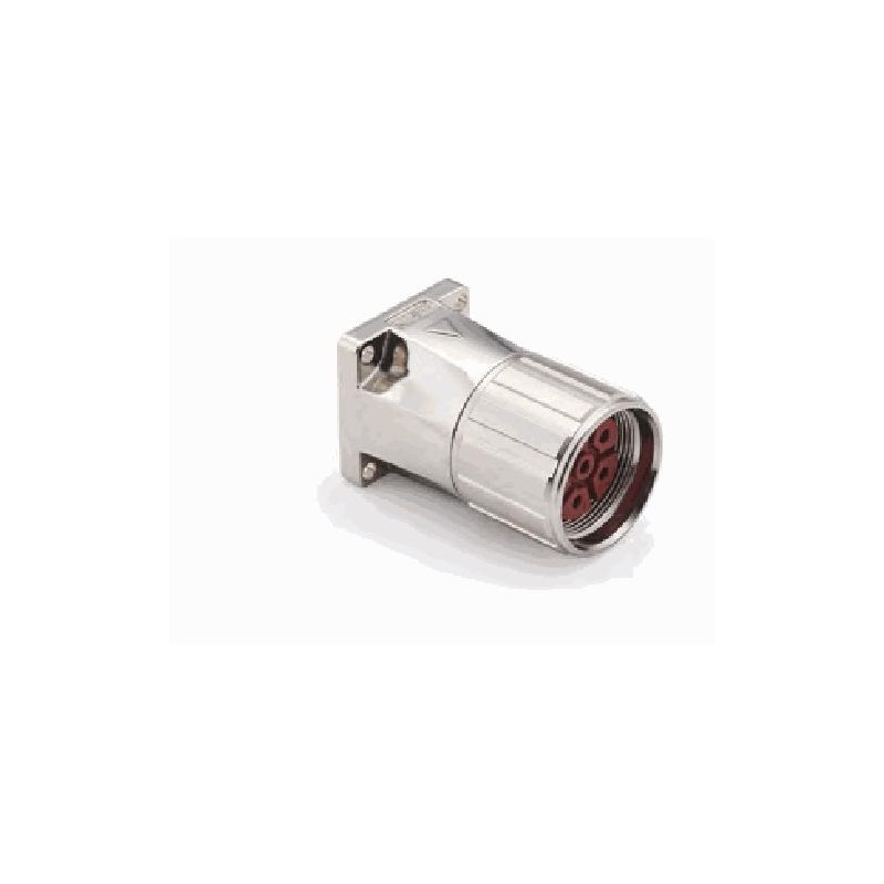 Connecteur femelle M23, 5 pol.,  IP67, 30A, blindé